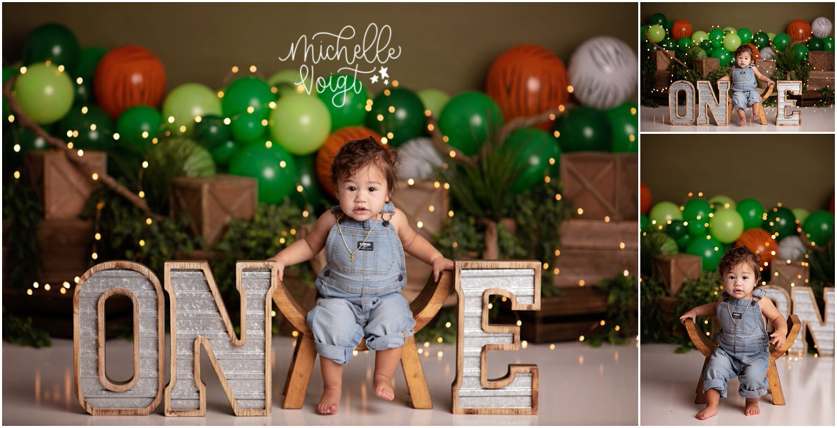 Cake Smash with Michelle Voigt Photography